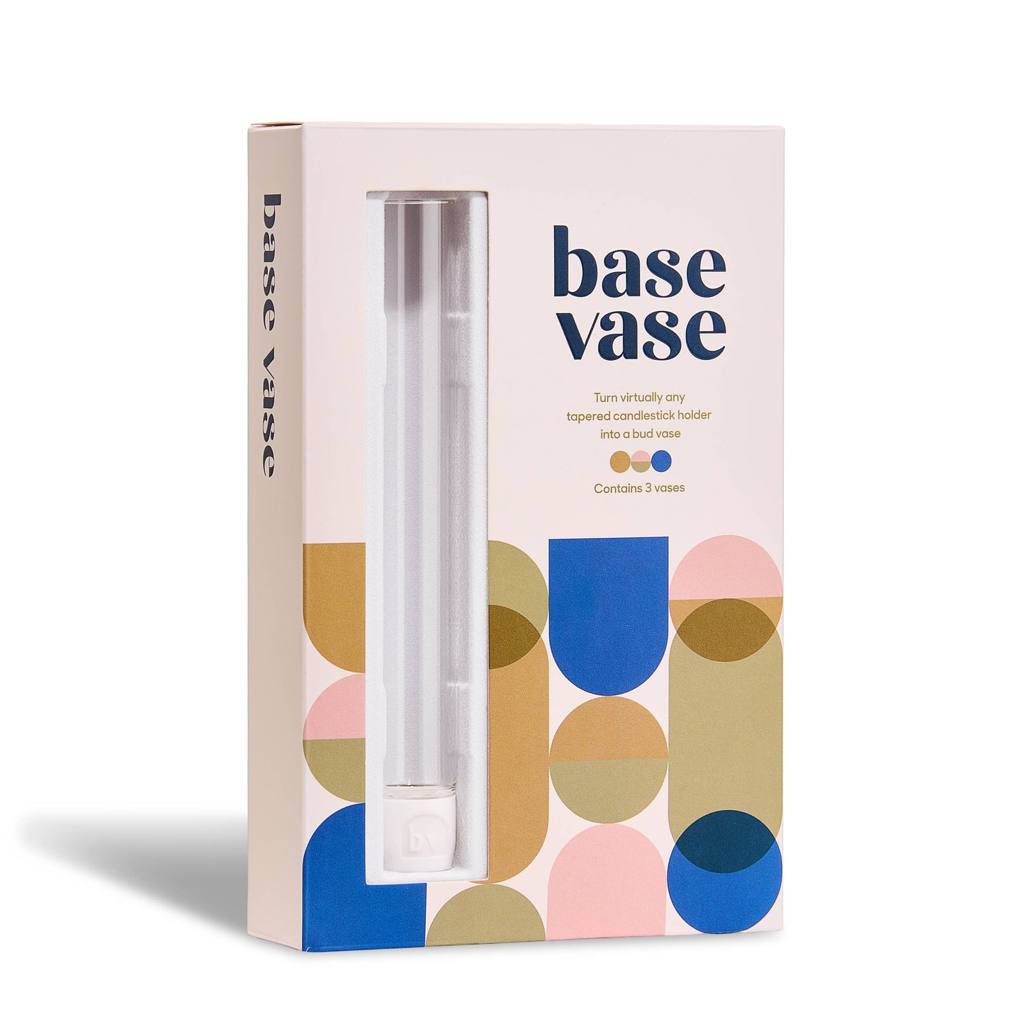 Base Vase 3-Pack (Clear)