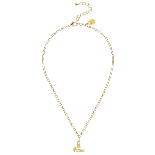 Mini Alligator Paperclip Necklace