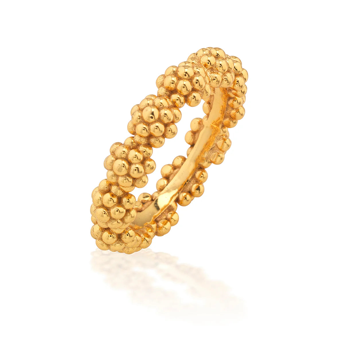 Gold Berry Icon Ring