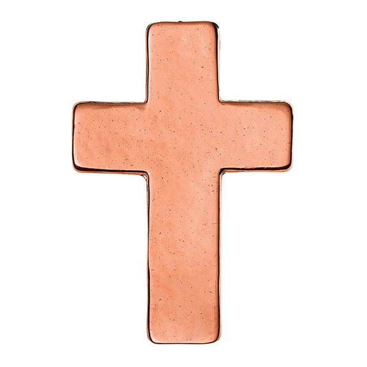 Mauve Glass Cross