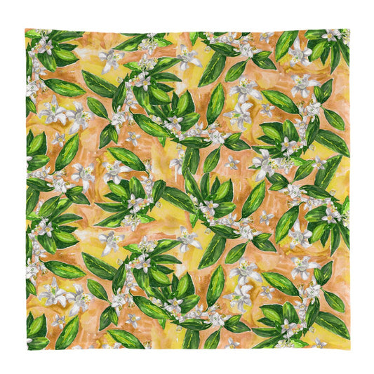 Orange Grove Square Dish Towel