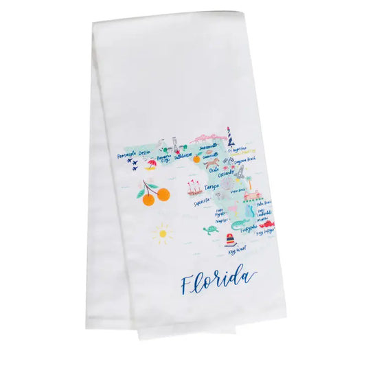 Florida Tea Towel