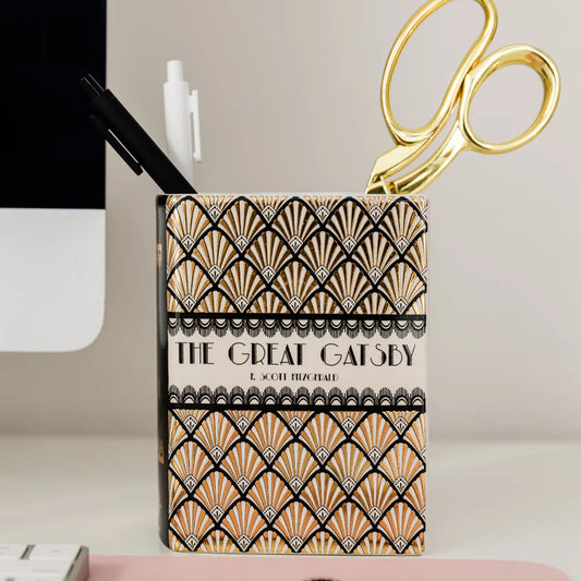 Great Gatsby Small Book Vase