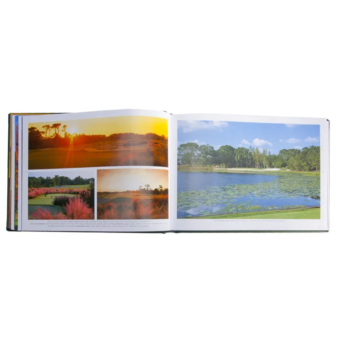 Leather Gift Book:  Golf Courses, Fairways of the World