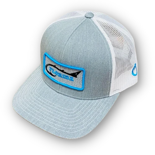 Rugged Series Heather Grey/White Fish Hook'd