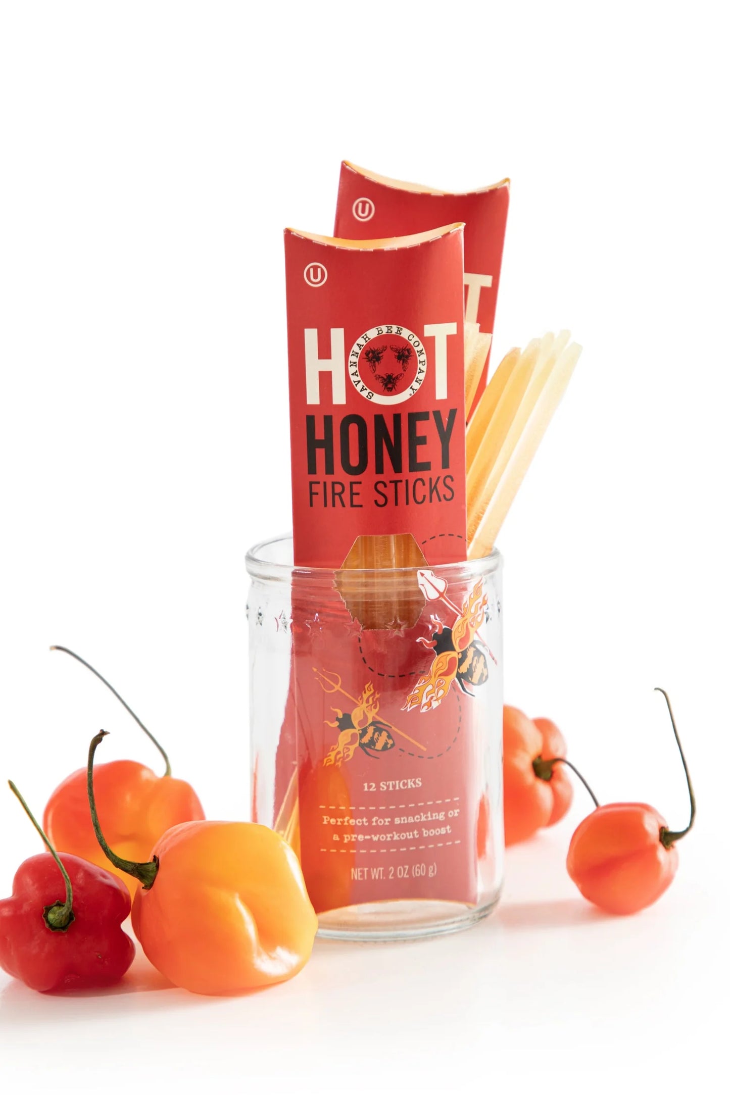 Hot Honey Fire Sticks 12 pack