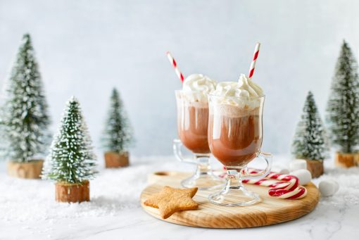 Candy Cane Hot Chocolate