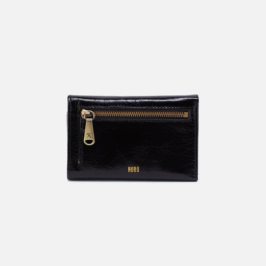 Jill Trifold Wallet - Black