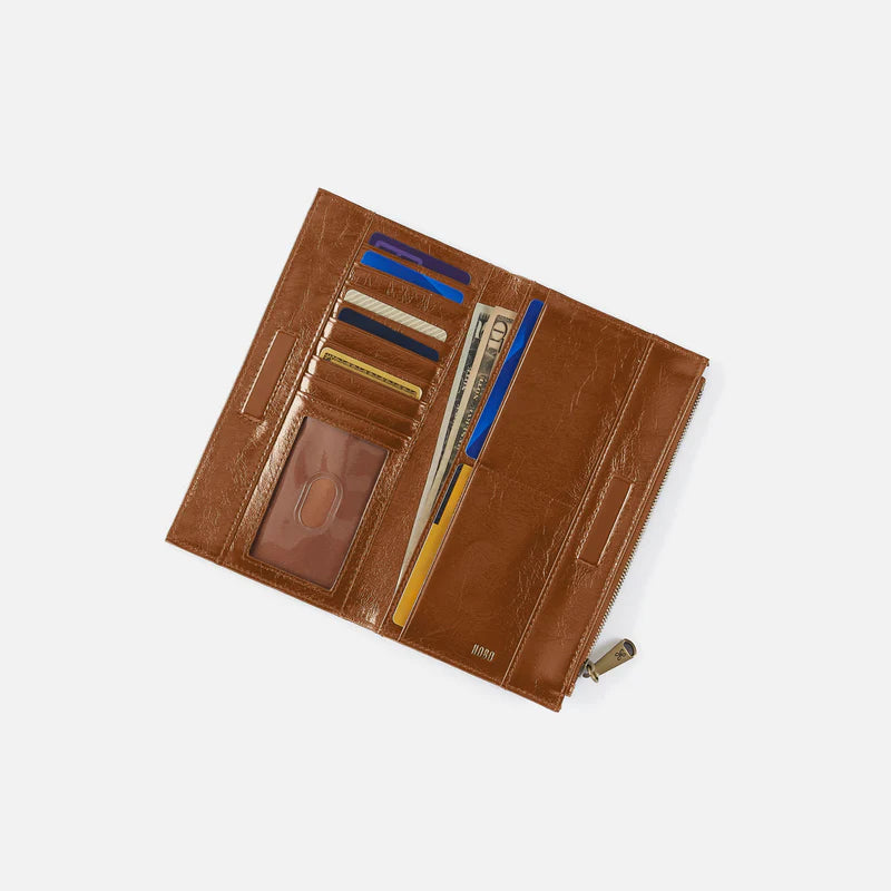 Jill Large Bifold Wallet - Truffle