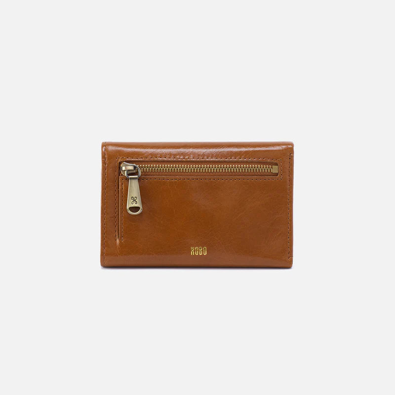 Jill Trifold Wallet - Truffle