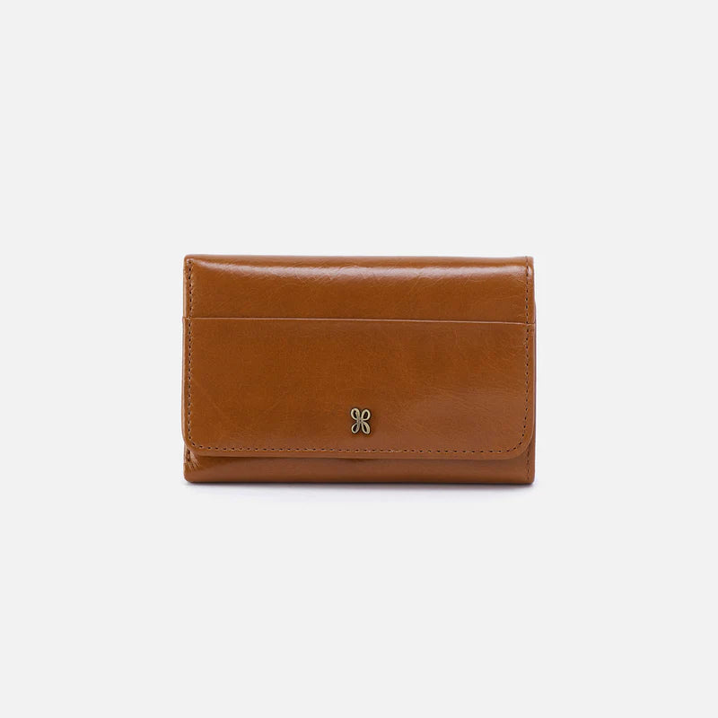 Jill Trifold Wallet - Truffle