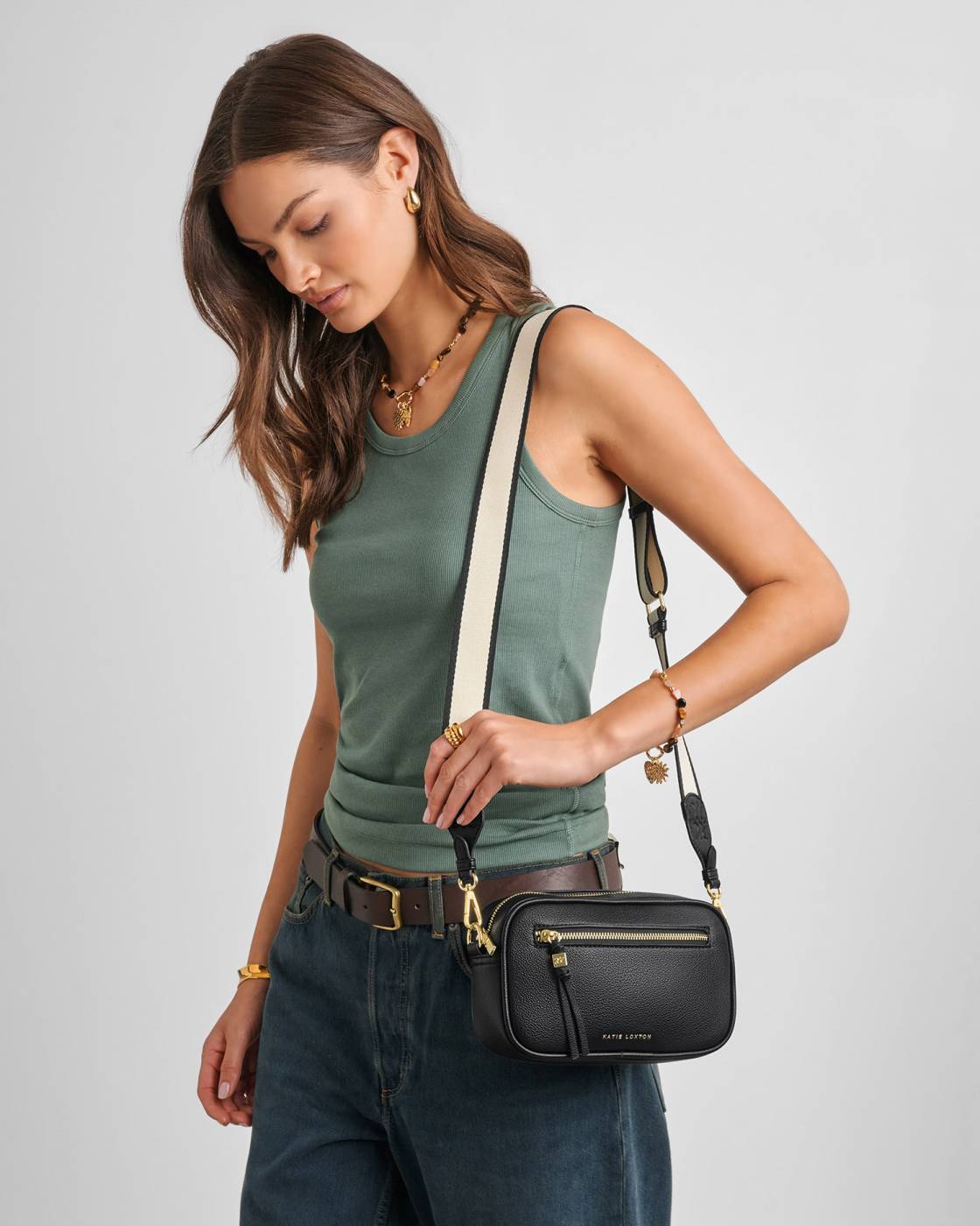 LOTTIE CROSSBODY BAG | Black