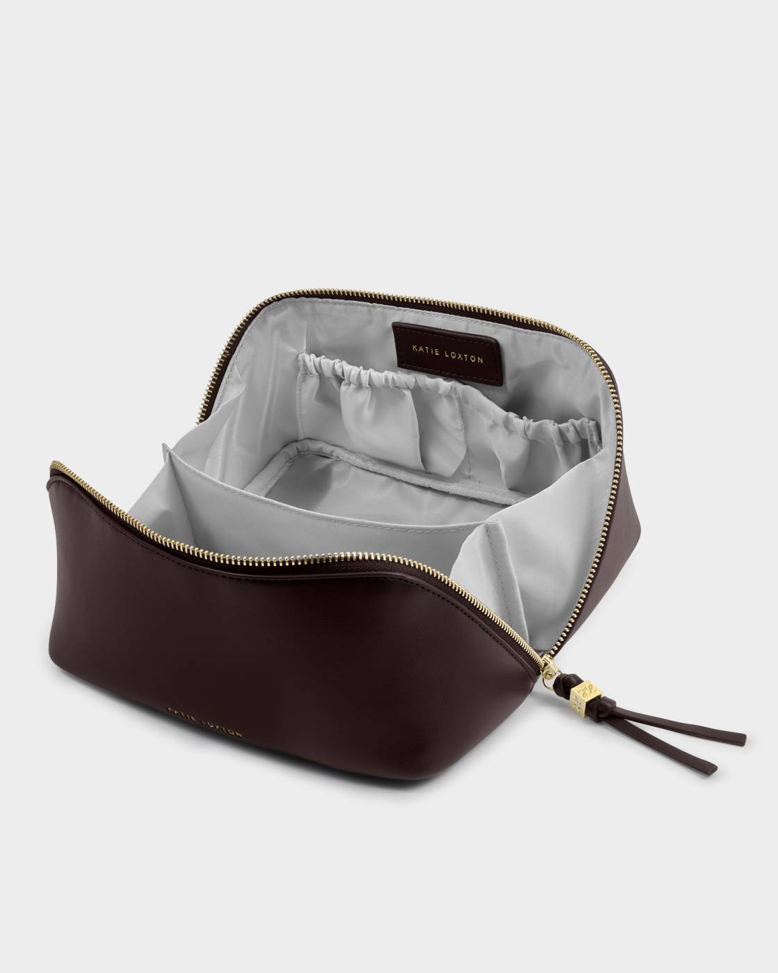 SOHO MEDIUM MAKE UP / WASH BAG | Bitter Chocolate