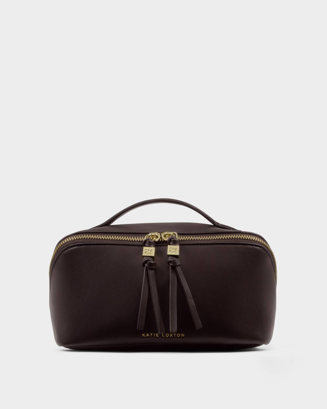 SOHO MEDIUM MAKE UP / WASH BAG | Bitter Chocolate