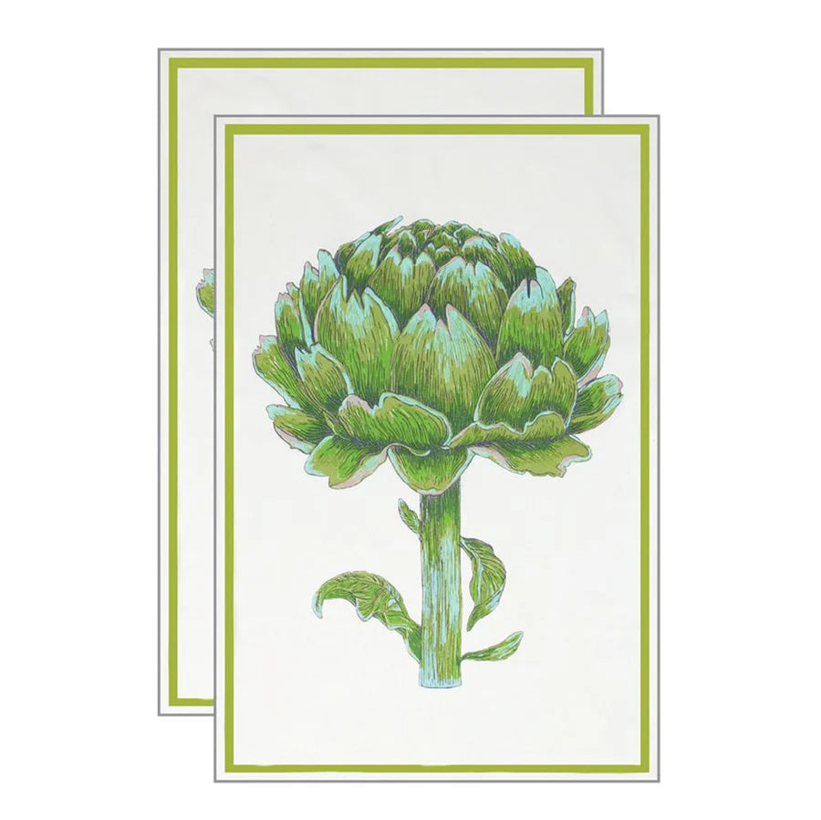 Artichoke Floursack Kitchen Towel S/2