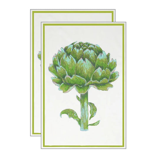 Artichoke Floursack Kitchen Towel S/2