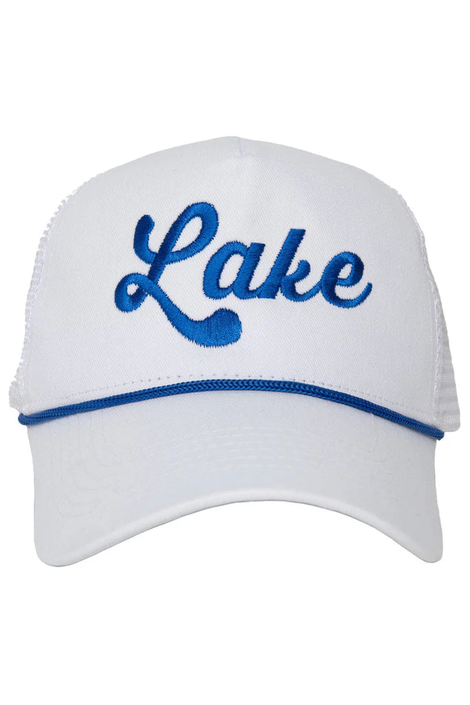 Lake Trucker Cap w Rope