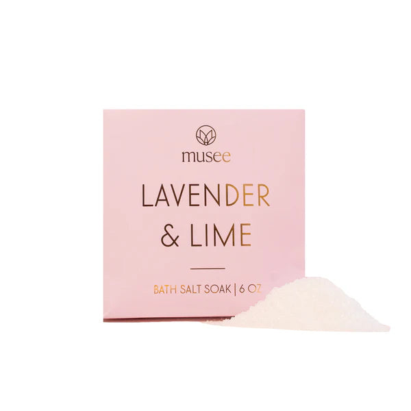 Lavender & Lime Mini Bath Salt Soak