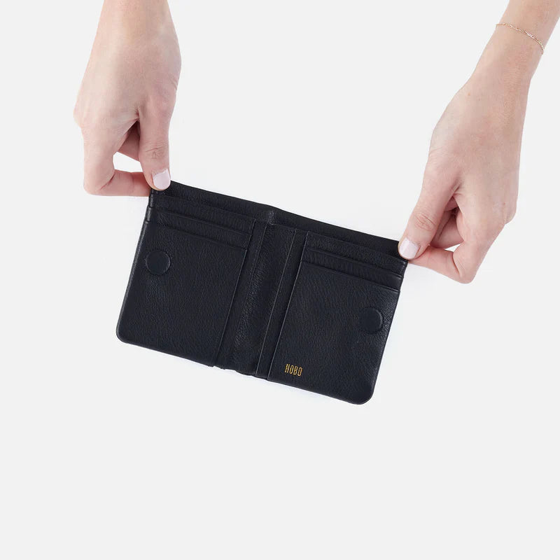 Lumen Mini Wallet - Black