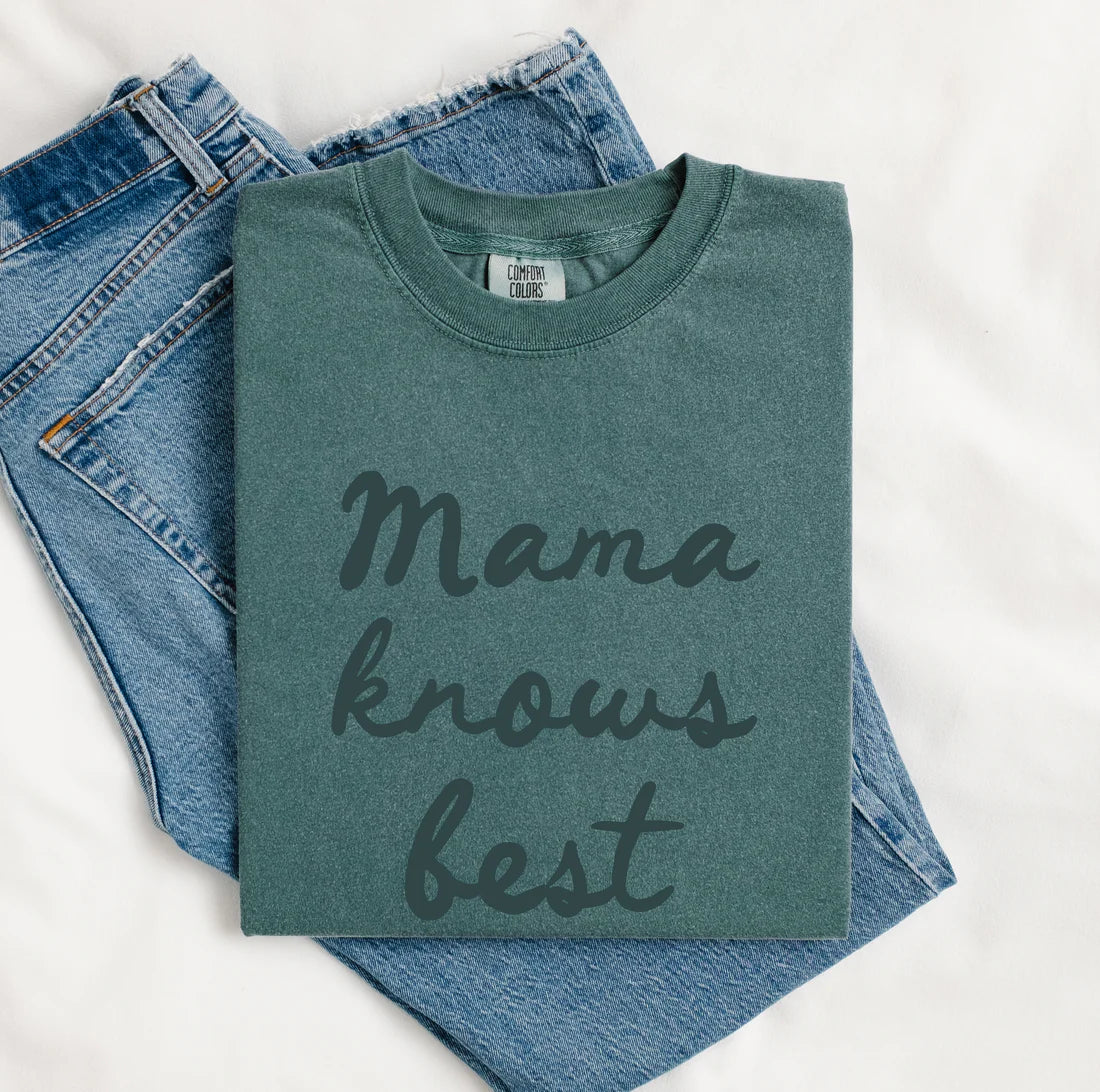 Mama Knows Best Graphic Shirt