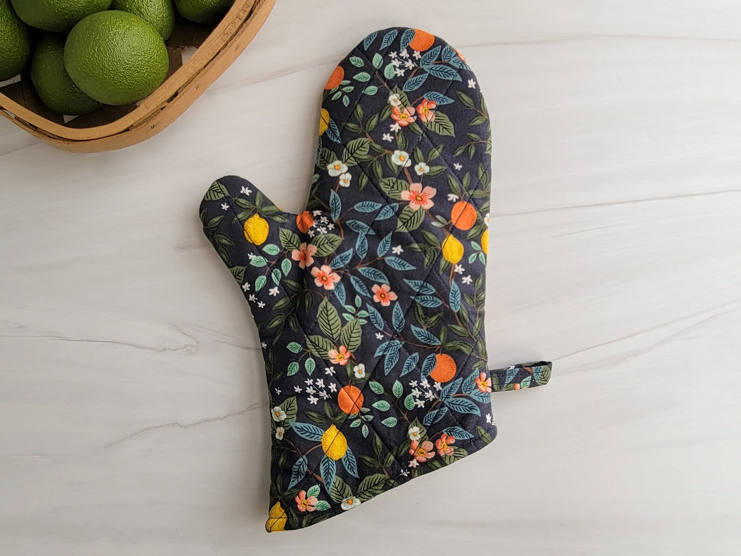 RIfle Paper Citrus Grove Oven Mitt