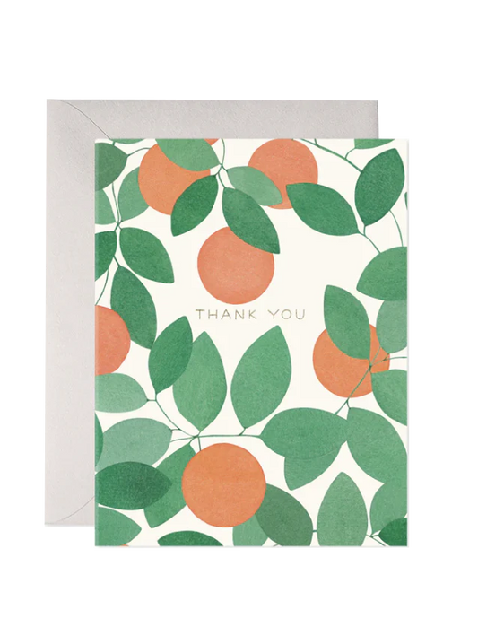 Orange Grove Thank You Card