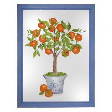 Orange Topiary Screen