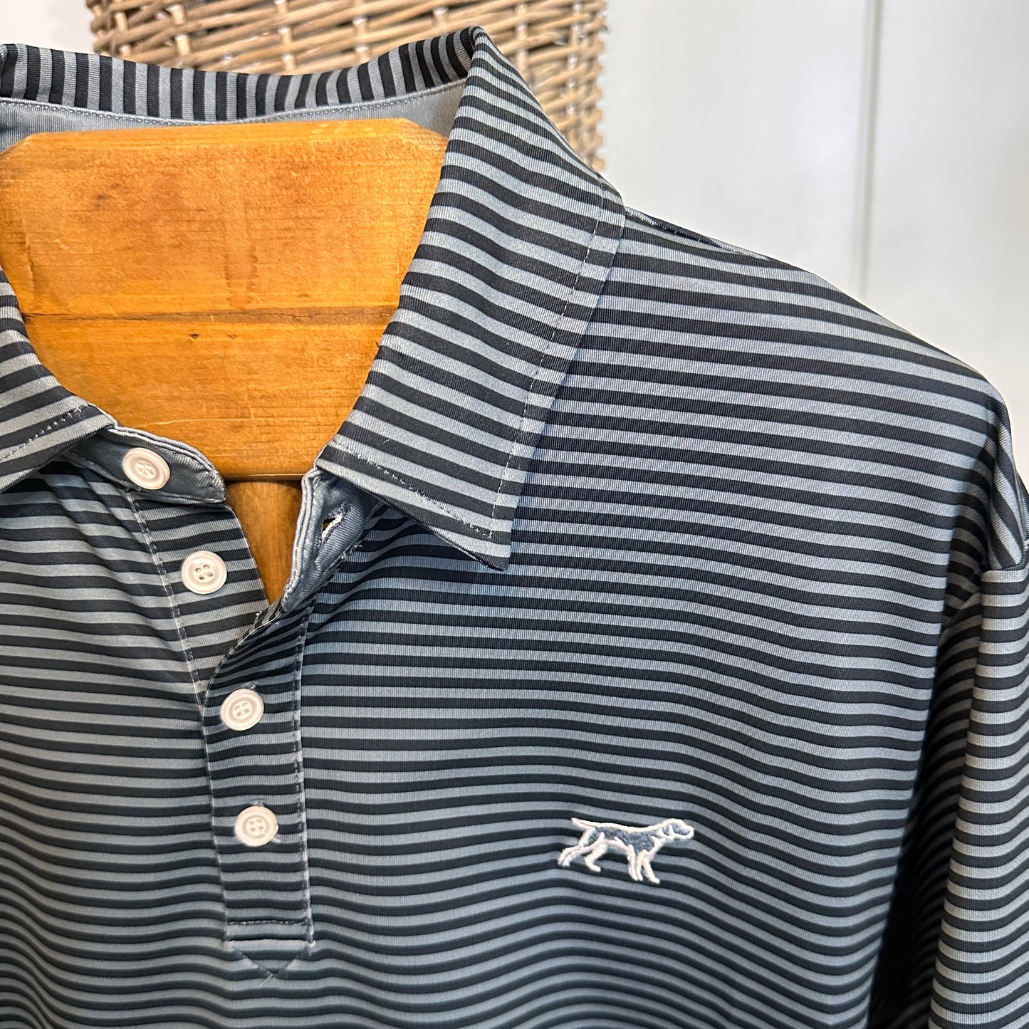 Fieldstone Navy/Slate Performance Polo