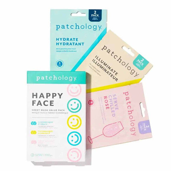 Happy Face Sheet Mask Set
