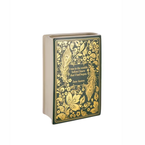 Pride and Prejudice Book Vase