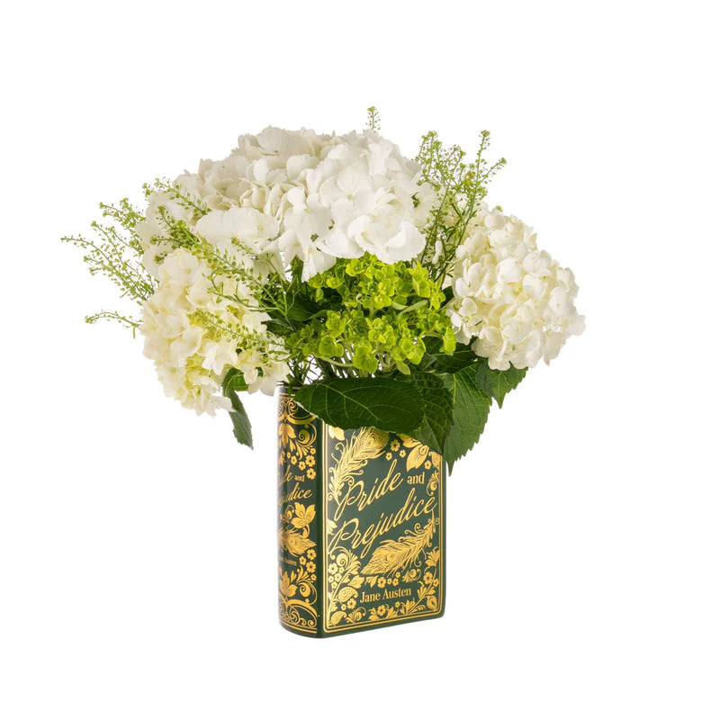 Pride and Prejudice Book Vase