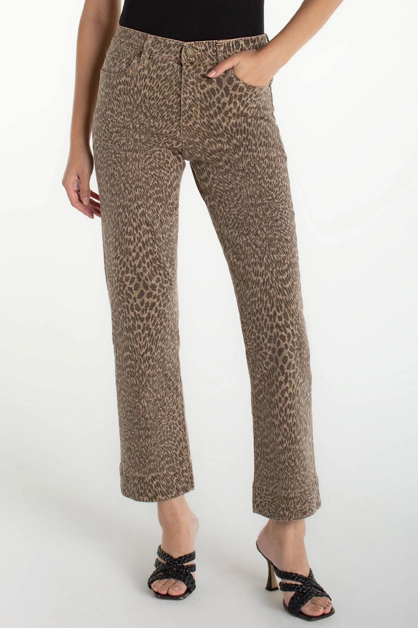 Jean Kennedy Straight Animal Print