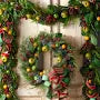 6' MIXED FRUIT GARLAND