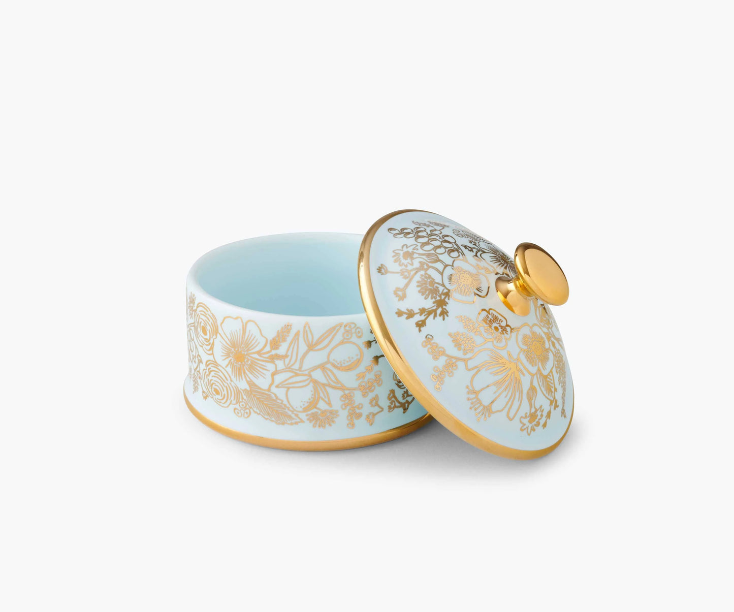 Rifle Paper Round Floral Porcelain Box