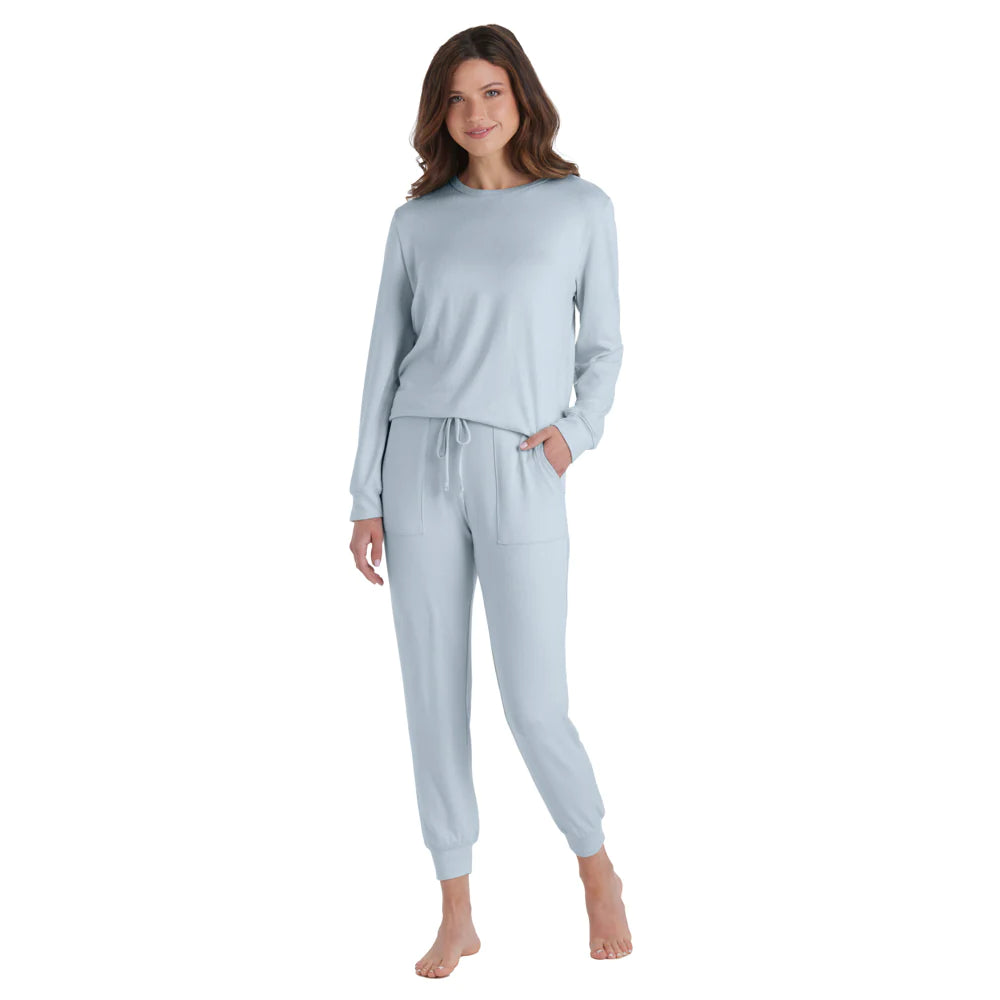 Dream jersey crew neck/lounge set-Surf