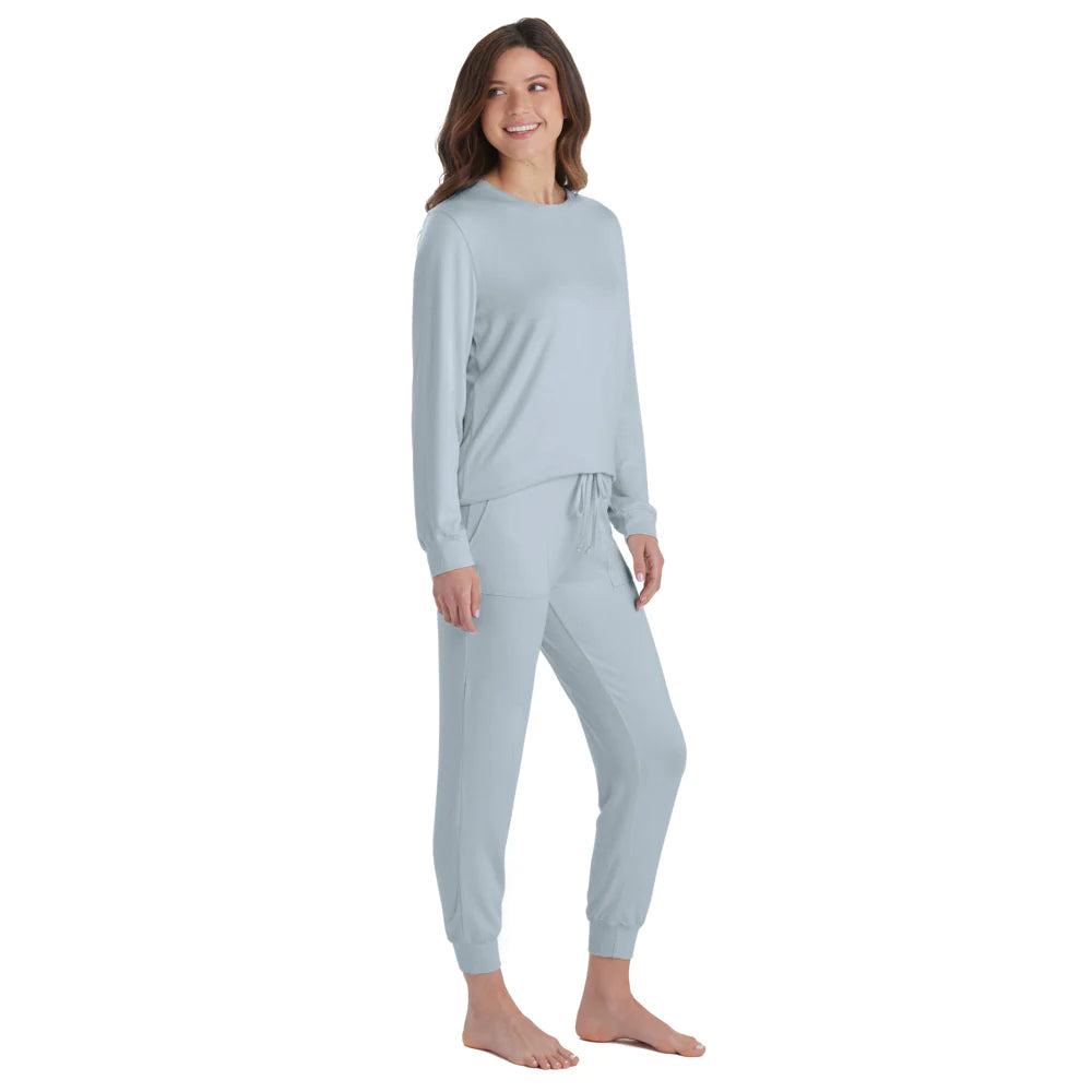 Dream jersey crew neck/lounge set-Surf