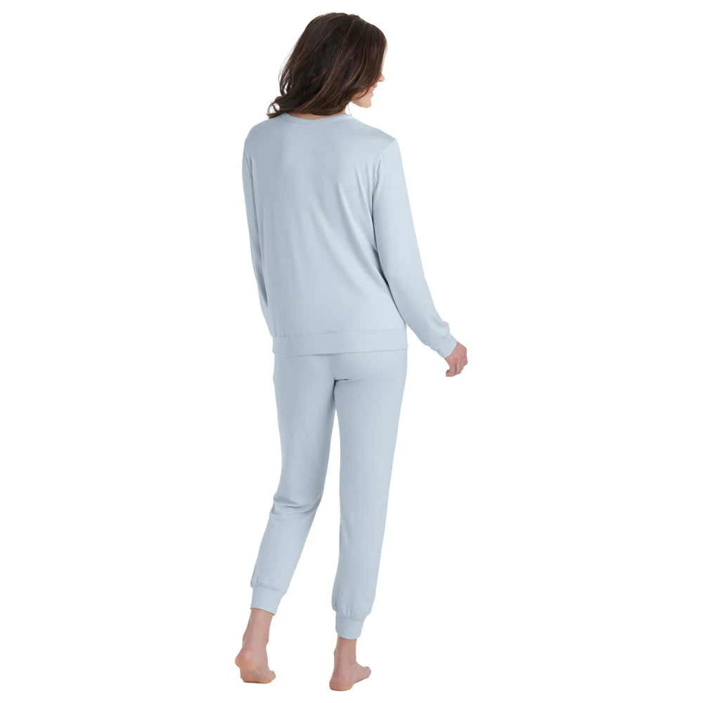 Dream jersey crew neck/lounge set-Surf