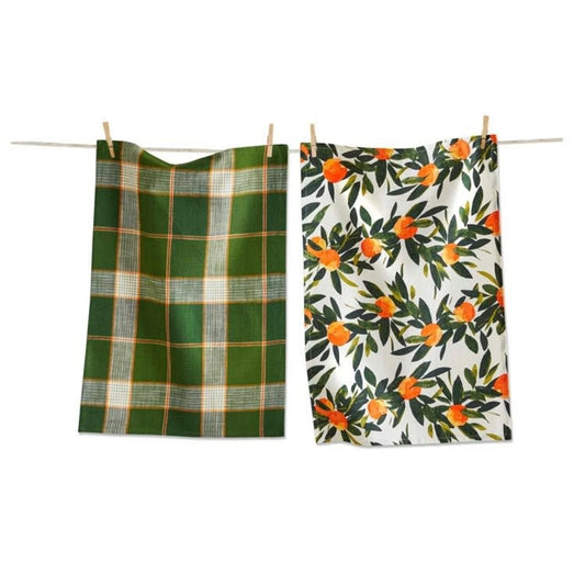 Citrus Grove Dishtowel S/2