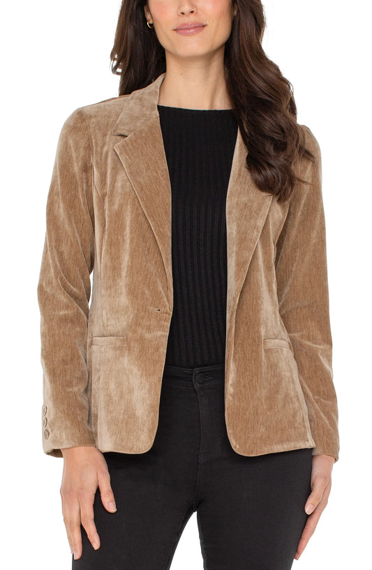 Fitted Blazer Harvest Khaki