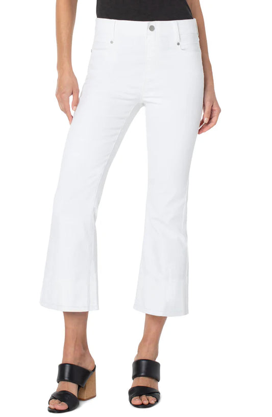 Gia Glider Crop - Bright White