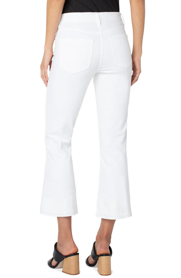 Gia Glider Crop - Bright White