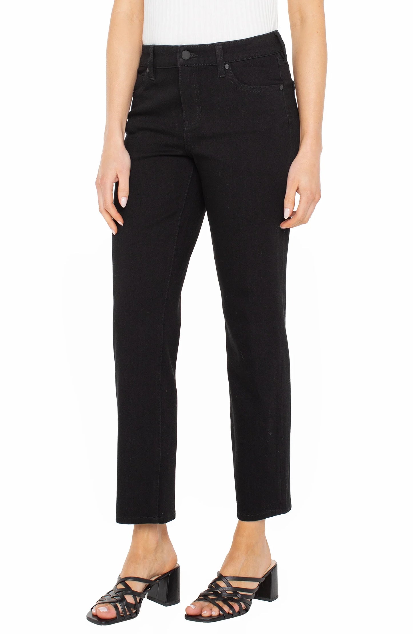 Liv Relaxed Skinny Black