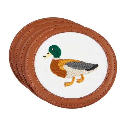 Mallard Emb Icon Coaster