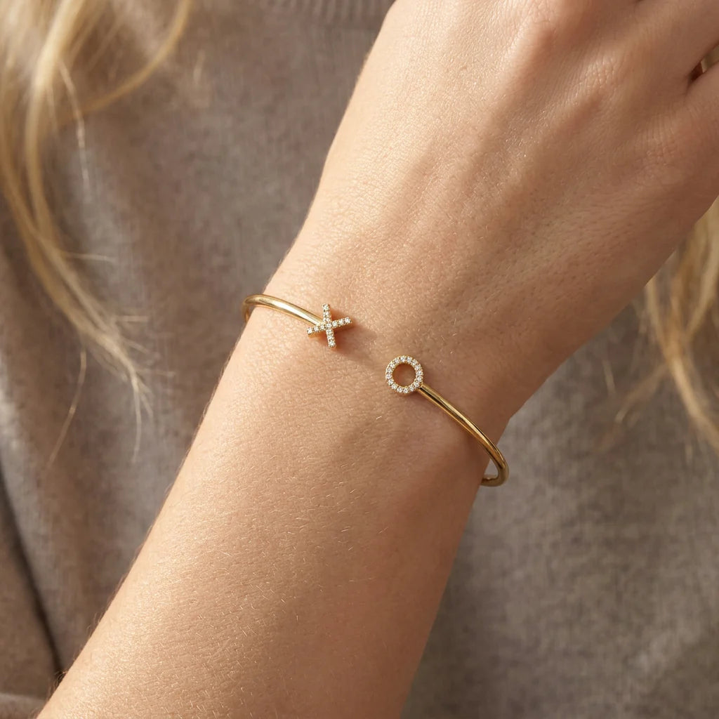 Waterproof XO Flexi Bracelet Gold M